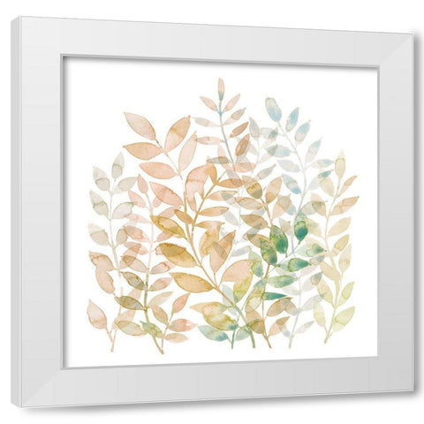 Entwined II White Modern Wood Framed Art Print by Popp, Grace
