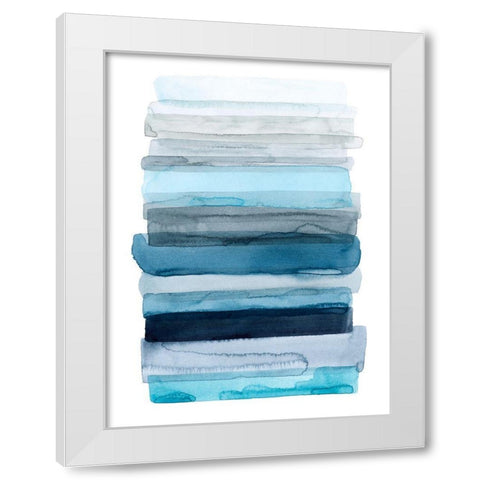 Tide Drift II White Modern Wood Framed Art Print by Popp, Grace