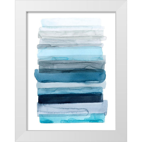 Tide Drift II White Modern Wood Framed Art Print by Popp, Grace