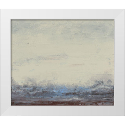 Stille I White Modern Wood Framed Art Print by Gordon, Sharon