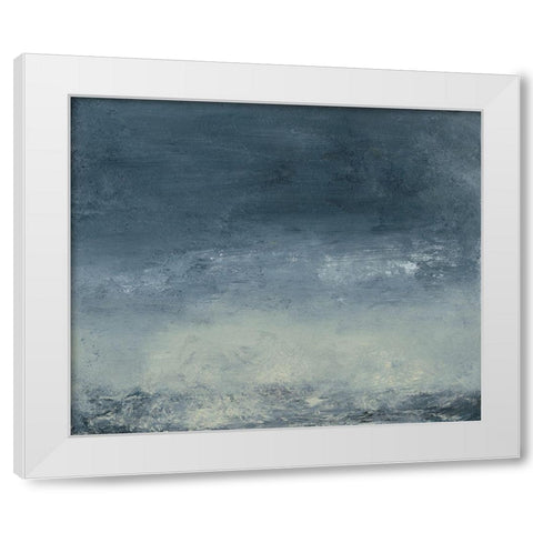 Stille II White Modern Wood Framed Art Print by Gordon, Sharon