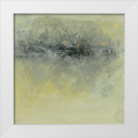 Realm IV White Modern Wood Framed Art Print by Gordon, Sharon