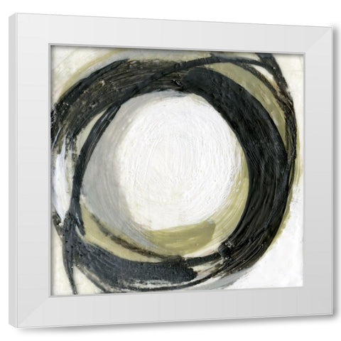 Light in the Center I White Modern Wood Framed Art Print by Goldberger, Jennifer