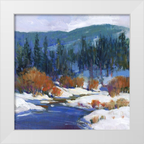 Mountain Creek I White Modern Wood Framed Art Print by OToole, Tim