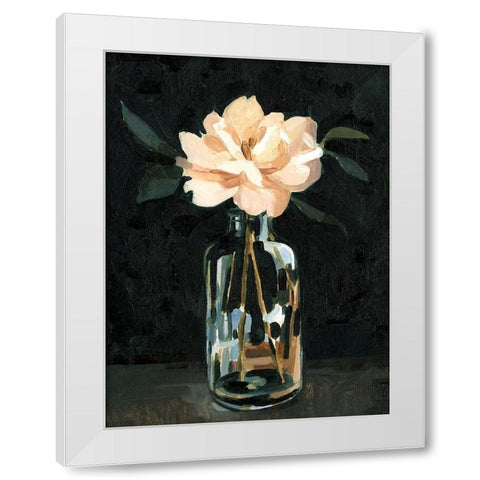 Dark Rose Arrangement I White Modern Wood Framed Art Print by Caroline, Emma