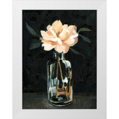 Dark Rose Arrangement I White Modern Wood Framed Art Print by Caroline, Emma