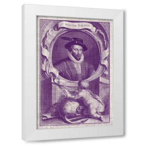 Houbraken Pop V White Modern Wood Framed Art Print by Houbraken, J.