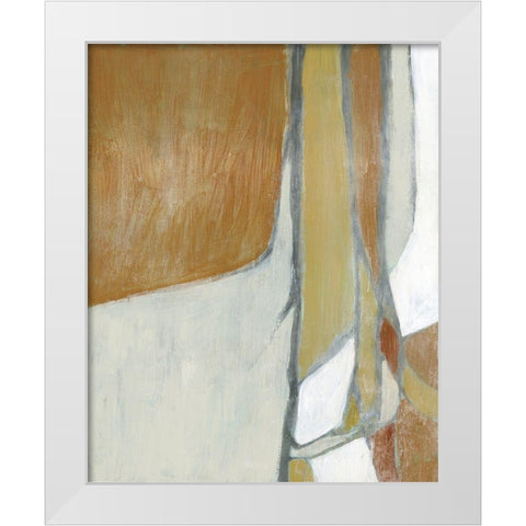 Mid-Century Redux I White Modern Wood Framed Art Print by Goldberger, Jennifer