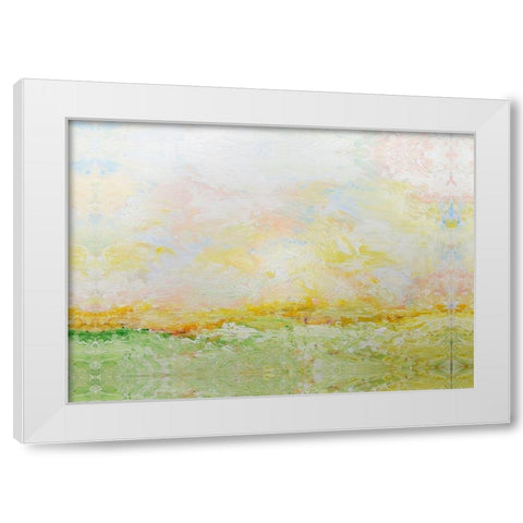 Nantucket Spring White Modern Wood Framed Art Print by Friedlander, Allan