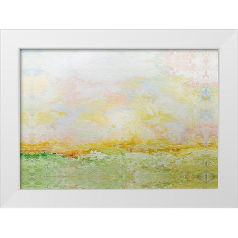 Nantucket Spring White Modern Wood Framed Art Print by Friedlander, Allan