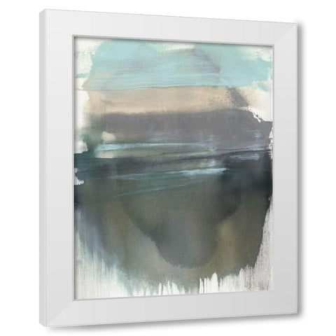 The Light on the Moor II White Modern Wood Framed Art Print by Goldberger, Jennifer