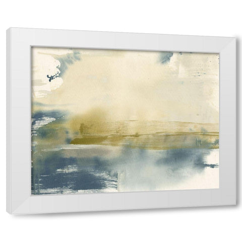 Olive on the Horizon I White Modern Wood Framed Art Print by Goldberger, Jennifer