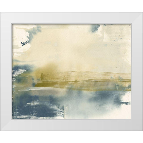 Olive on the Horizon I White Modern Wood Framed Art Print by Goldberger, Jennifer