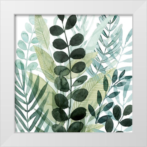 Forest Forage III White Modern Wood Framed Art Print by Popp, Grace