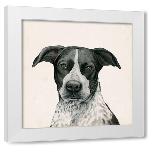 Best Bud IV White Modern Wood Framed Art Print by Popp, Grace