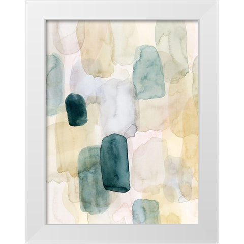 River Spector I White Modern Wood Framed Art Print by Popp, Grace