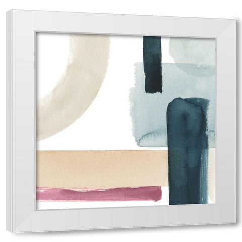 Custom Moderne II White Modern Wood Framed Art Print by Popp, Grace