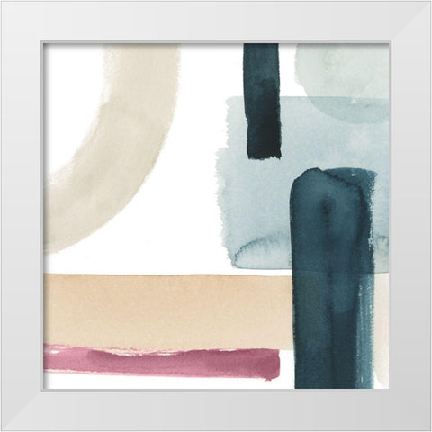 Custom Moderne II White Modern Wood Framed Art Print by Popp, Grace