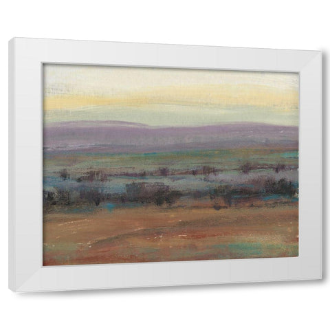 Fast Fading Light I White Modern Wood Framed Art Print by OToole, Tim