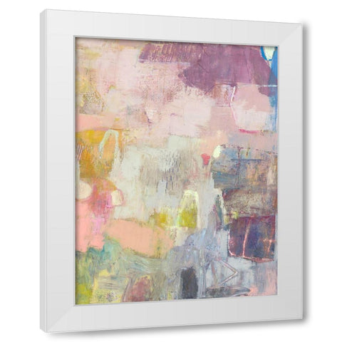 Lann I White Modern Wood Framed Art Print by Jachimiec, Sue