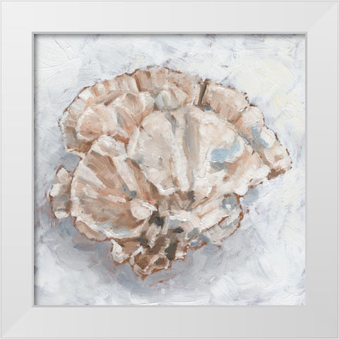 Coral Display III White Modern Wood Framed Art Print by Harper, Ethan