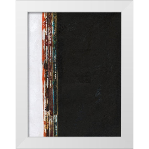 A Sense of Space II White Modern Wood Framed Art Print by Fuchs, Jodi