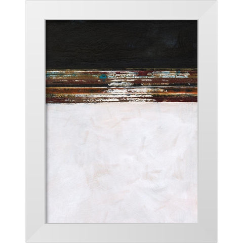 A Sense of Space III White Modern Wood Framed Art Print by Fuchs, Jodi