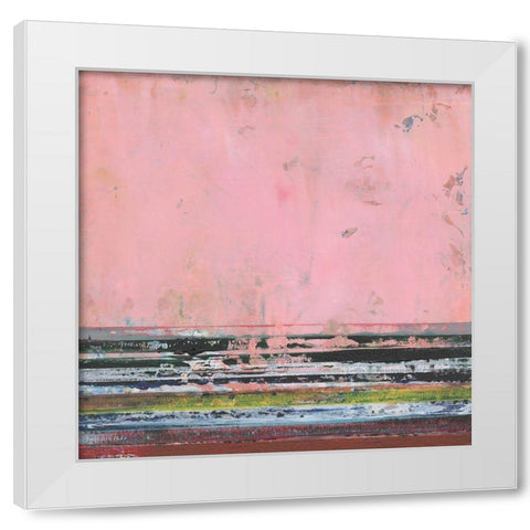 Surreal Horizons II White Modern Wood Framed Art Print by Fuchs, Jodi