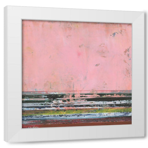 Surreal Horizons II White Modern Wood Framed Art Print by Fuchs, Jodi