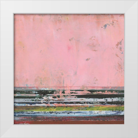 Surreal Horizons II White Modern Wood Framed Art Print by Fuchs, Jodi