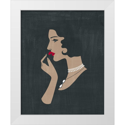 Golden Age Gals II White Modern Wood Framed Art Print by Popp, Grace