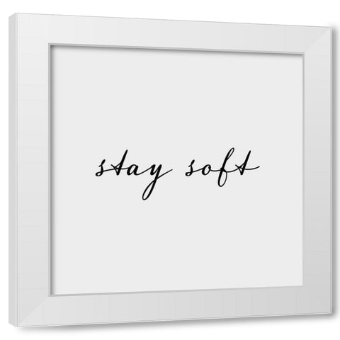 Kind I White Modern Wood Framed Art Print by Hambly, Anna