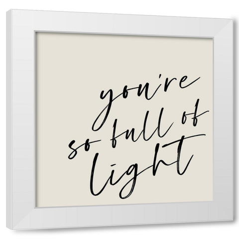 Youre Magic II White Modern Wood Framed Art Print by Hambly, Anna