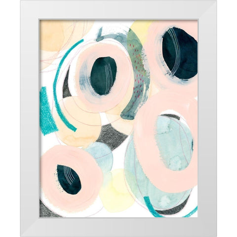 Planetarium II White Modern Wood Framed Art Print by Popp, Grace