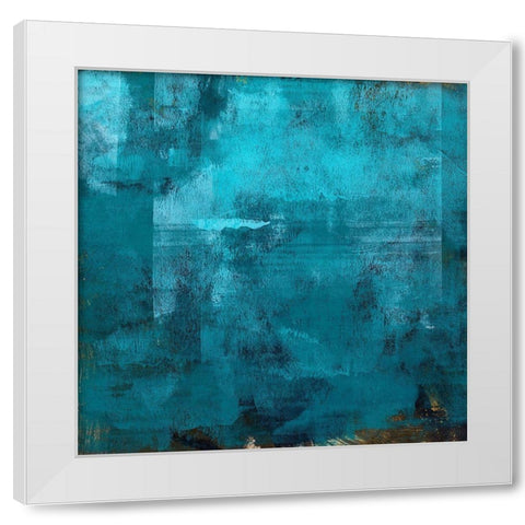 Nereid I White Modern Wood Framed Art Print by Green, Jacob