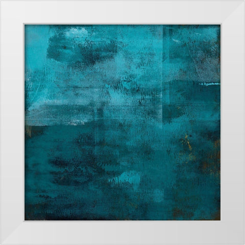 Nereid II White Modern Wood Framed Art Print by Green, Jacob