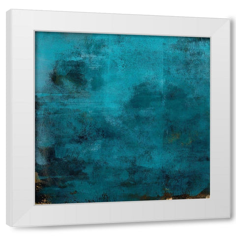 Nereid III White Modern Wood Framed Art Print by Green, Jacob