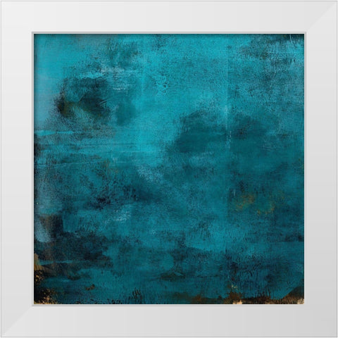 Nereid III White Modern Wood Framed Art Print by Green, Jacob