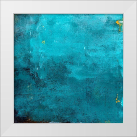 Nereid IV White Modern Wood Framed Art Print by Green, Jacob