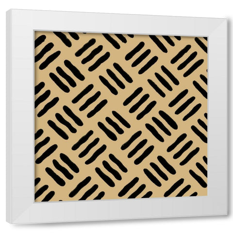 Graphic Design V White Modern Wood Framed Art Print by Baxter Mill Archive