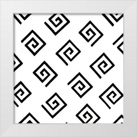 Graphic Design VI White Modern Wood Framed Art Print by Baxter Mill Archive