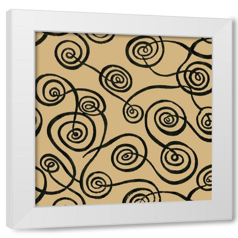 Graphic Design IX White Modern Wood Framed Art Print by Baxter Mill Archive