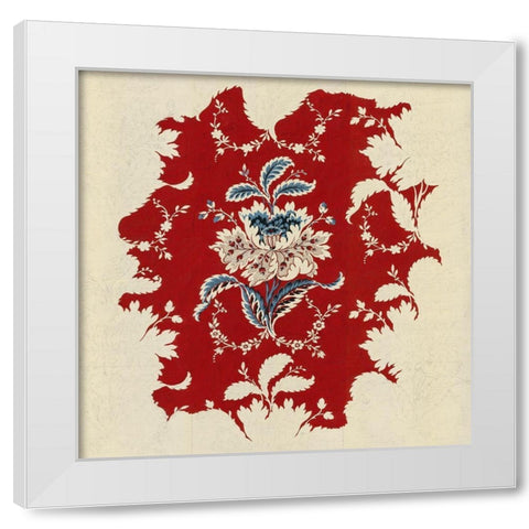 Provence III White Modern Wood Framed Art Print by Baxter Mill Archive