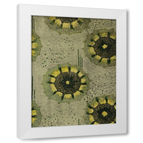 Delicate Deco Pattern VI White Modern Wood Framed Art Print by Baxter Mill Archive