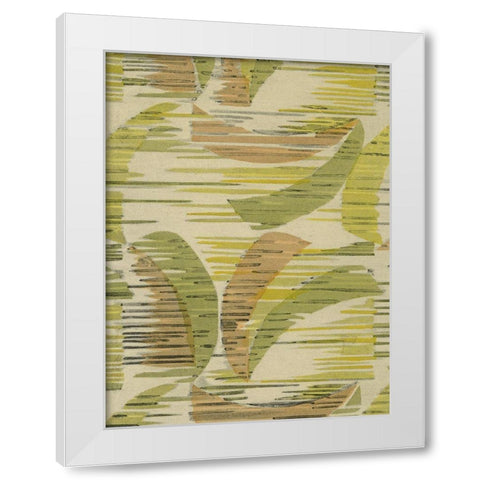 Delicate Deco Pattern VII White Modern Wood Framed Art Print by Baxter Mill Archive