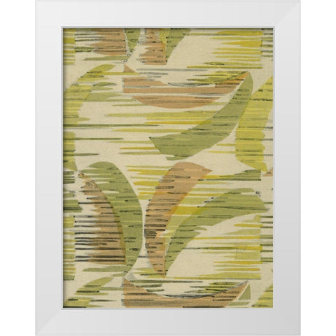 Delicate Deco Pattern VII White Modern Wood Framed Art Print by Baxter Mill Archive