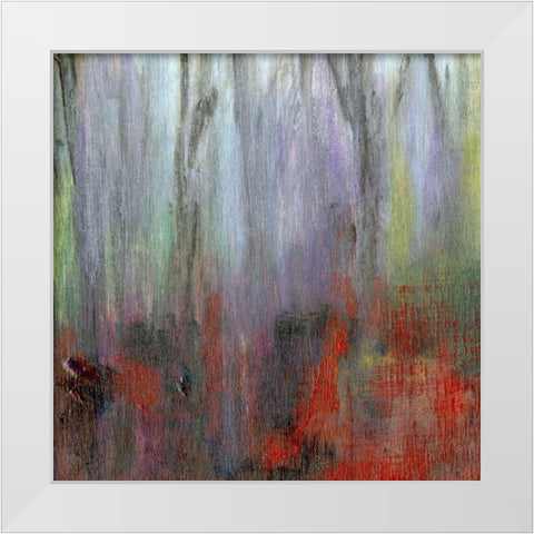 Seeking Up White Modern Wood Framed Art Print by Suderman, Karen