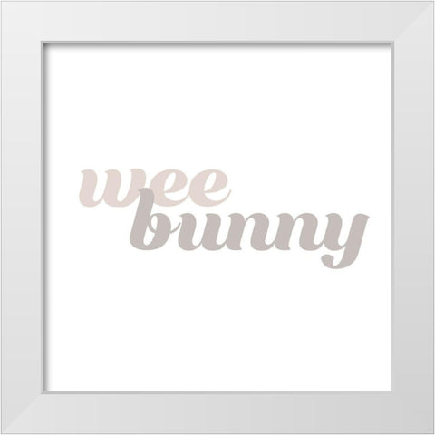 BBs III White Modern Wood Framed Art Print by Hambly, Anna