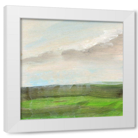 Sonorus Earth White Modern Wood Framed Art Print by Suderman, Karen