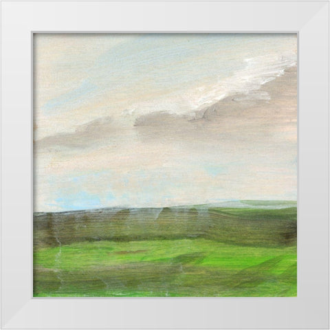 Sonorus Earth White Modern Wood Framed Art Print by Suderman, Karen